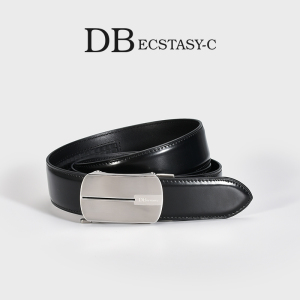 DBECSTASYC男士皮带真皮正品高档品牌自动扣男款腰带纯牛皮奢侈品